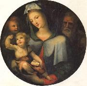 Domenico Beccafumi The Holy Family with the Young St.John France oil painting artist